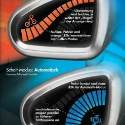 Günstiges Fahrrad Tretlager Geschäft -Günstiges Fahrrad Tretlager Geschäft NuVinci Schalthebel Controller Harmony Advance Anzeigenbilder