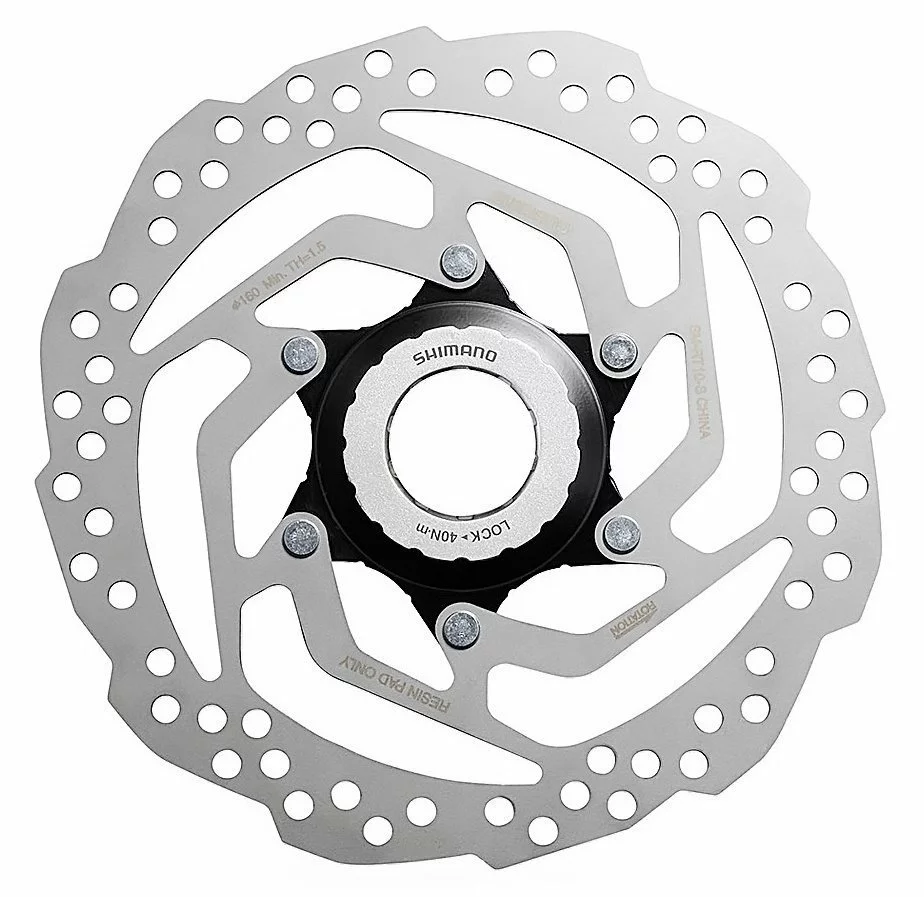 Shimano SM-RT10 160mm Mit Lock-Ring-Befestigung 1 Shimano SM-RT10 160mm Mit Lock-Ring-Befestigung