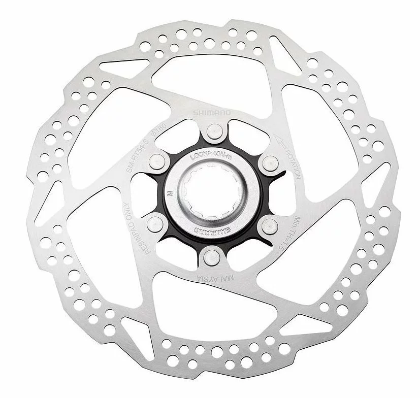 Shimano SM-RT54-S 160mm Mit Lock-Ring-Befestigung 1 Shimano SM-RT54-S 160mm Mit Lock-Ring-Befestigung