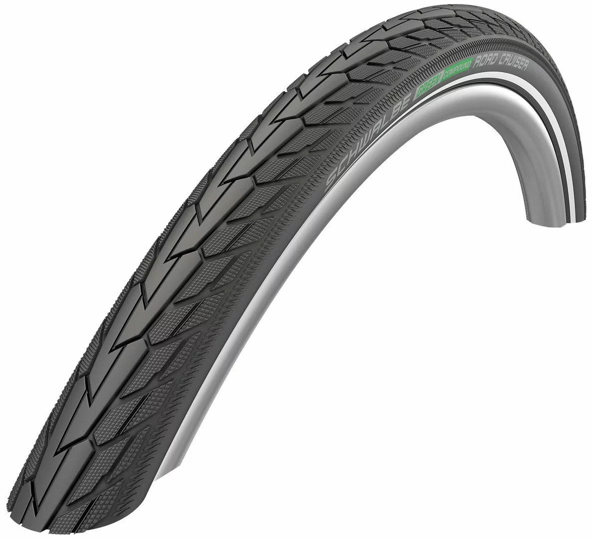 Schwalbe Road Cruiser Green Compound HS-484 Schwarz Reflex 1 Schwalbe Road Cruiser Green Compound HS-484 Schwarz Reflex