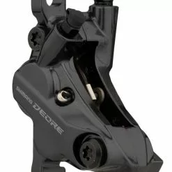 Shimano Deore BR-M6120 Ab 2021 4-Kolben VR Incl. Normalem Bremshebel -Günstiges Fahrrad Tretlager Geschäft Shimano Bremssattel Deore BR M6120 2021 4 Kolben schwarz D 03S Resin E BRM6120MPRX 4550170615734a 1