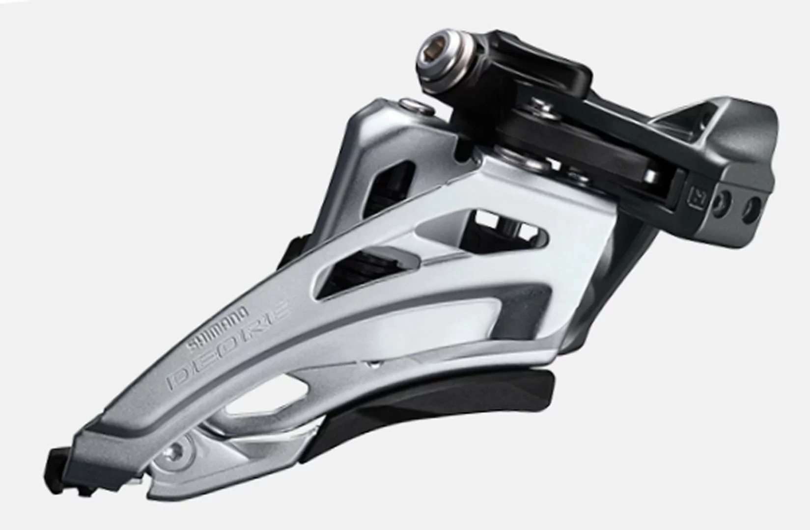 Shimano Deore FD-M6020-L Ab 2018 10x2-fach Sideswing Low-Clamp Frontpull 66-69° Schwarz 1 Shimano Deore FD-M6020-L Ab 2018 10x2-fach Sideswing Low-Clamp Frontpull 66-69° Schwarz