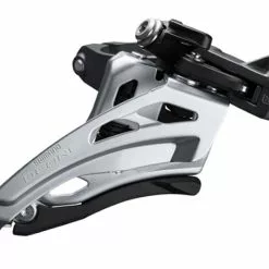 Shimano Deore FD-M6020-M Ab 2018 10x2-fach Sideswing Middle-Clamp Frontpull 66-69° Schwarz