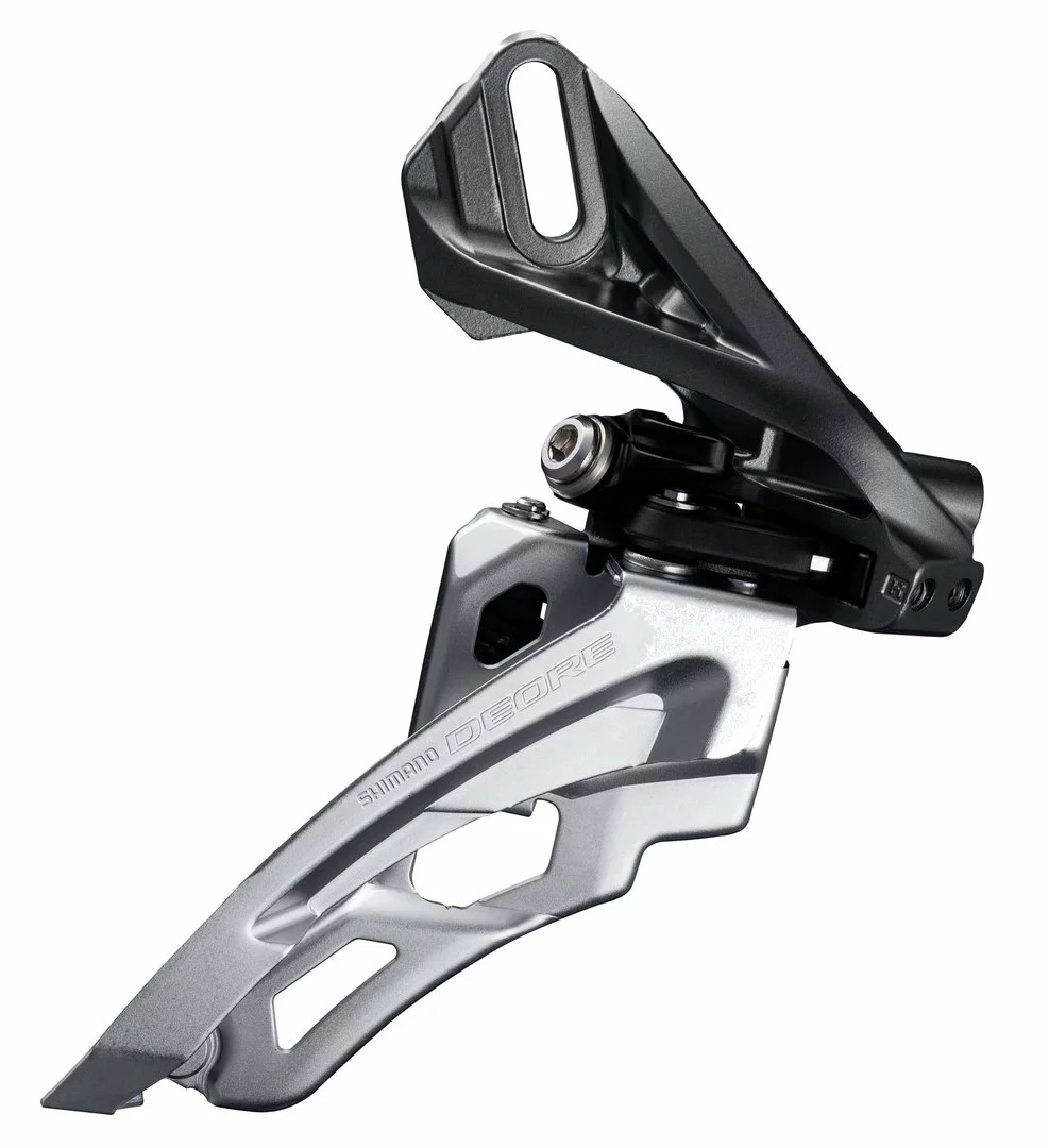 Shimano Deore FD-M6000-D Ab 2018 10x3-fach Sideswing Direct-Mount High Frontpull 66-69° Schwarz 1 Shimano Deore FD-M6000-D Ab 2018 10x3-fach Sideswing Direct-Mount High Frontpull 66-69° Schwarz