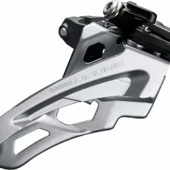 Shimano Deore FD-M6000-M Ab 2018 10x3-fach Sideswing Middle-Clamp Frontpull 66-69° Schwarz