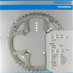 Shimano Deore 2000 4-Arm 44 Zähne N-Type IG Alu Silber Nicht Für Schutzring ! Y-1DS98020
