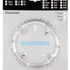 Shimano XT Ab 2004 / LX Ab 2005 4-Arm 9-fach 36 Zähne U-Type IG Alu Silber Y-1FV98010 Ausverkauft !