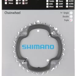 Shimano XT Ab 2008 4-Arm 9-fach 32 Zähne AA-Type IG Stahl / Verbundwerkstoff Sil-schw. Y-1J198020
