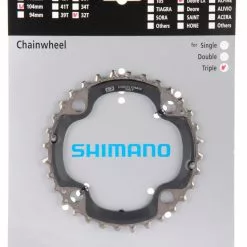 Shimano SLX Ab 2011 4-Arm 10-fach 32 Zähne AE-Type Stahl / Verbund. Schw.Y-1LU98020/Y-1LV98080