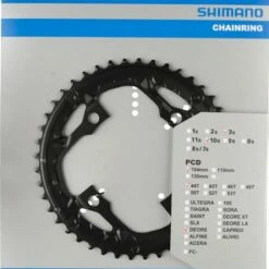 Shimano Deore Ab 2014 4-Arm 10-fach 44 Zähne AE-Type Alu Schwarz Y-1P198090