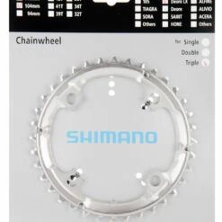 Shimano XT Ab 2004 / LX Ab 2005 4-Arm 9-fach 36 Zähne U-Type IG Alu Silber Y-1FV98010 Ausverkauft !