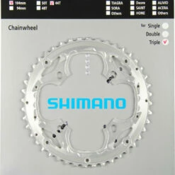 Shimano LX Ab 2009 4-Arm 9-fach 44 Zähne AA-Type IG Alu Silber Y-1KS98060