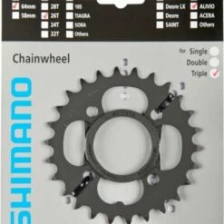Shimano Alivio Ab 2011 26 Zähne U-Type Schwarz Y-1M298010
