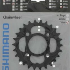 Shimano T-521 Ab 2011 4-Arm 10-fach 26 Zähne AL-Type Stahl Schwarz Y-1ME98030